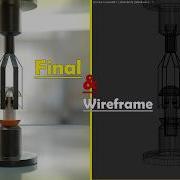 3D Animation Wireframe To Final Render