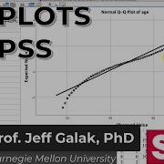 QQ Plots With SPSS Tutorial SPSS Tutorial Video 8