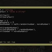 ComputerCraft S01E004 Tutorial Strings And Numbers