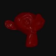 Afterback Physically Based Rendering Test Suzanne Monkey