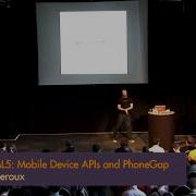 Brian Leroux After HTML5 Mobile Device APIs And PhoneGap Mobilism 2011