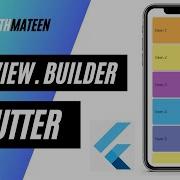 ListView Builder Widget ListView Builder Flutter ListView Builder