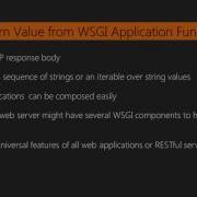Modern Python Solutions Part 3 Implementing Web Services With WSGI Packtpub Com