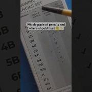Which Grade Of Pencils And Where Should I Use Arttutorial Shorts