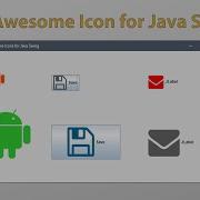 Adding FontAwesome Icon To Your Java Swing Application