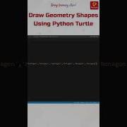 Draw Geometry Shapes Using Python Practically Python For Beginners
