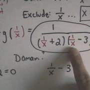Domain Of A Composition Of Functions Example 1