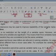 Ch 2 Programming In C Rules Of Making Variable Name
