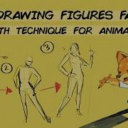 Drawing Figures Fast With Technique For Animation