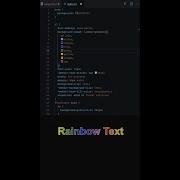 CSS Rainbow Text HTML CSS CSS Tricks Coding Shorts
