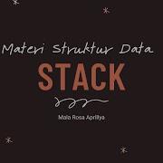 Struktur Data Stack Part 1