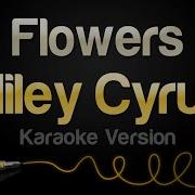 Miley Cyrus Flowers Karaoke Version