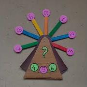 Before And After Number Wheel Craft Learn Before And After Mathematics Activity