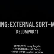 Query Processing And Optimization Sorting External Sort Merge