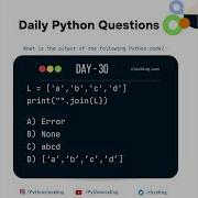 Python Coding Challenge Day 30 What Is The Output Of The Following Python Code Python Coding