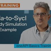 Cuda To Sycl N Body Simulation Example Intel Software