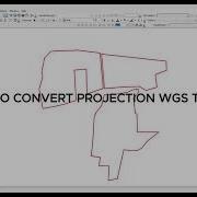 How To Convert Projection WGS To UTM