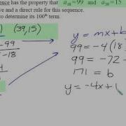 Arithmetic Sequences With Recursive And Direct Formulas