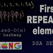 First Repeating Element DSA Series