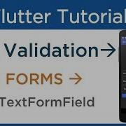 Flutter Form Validation Tutorial Using TextFormField Flutter Tutorial With Dart 3 8