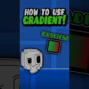 HOW TO USE THE GRADIENT TRIGGER IN GEOMETRY DASH Geometrydash Gd Shorts Games