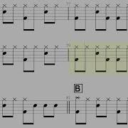 Walk Of Life Dire Straits DRUM SCORE