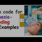How To Code For Anesthesia CPT With Examples