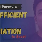 Simple Formula To Calculate Coefficient Of Variation In Excel