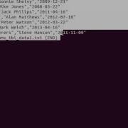 Учебное пособие по MySQL из терминала 24 27 Экспорт с помощью SELECT