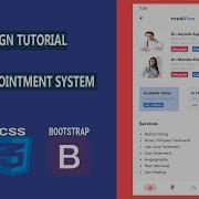 UI Design Tutorial Clinic Appointment System UI HTML CSS BOOTSTRAP