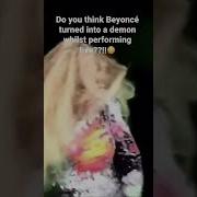 Beyoncé Turns Into A Demon Whilst Performing Live Beyonce Clone Demon