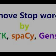 How To Remove Stop Words From Any Text In Python