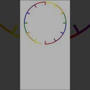 How To Draw Colorful Clock With Turtle Graphics Shorts