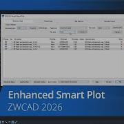 แนะนำการปร บปร งคำส ง Smart Plot ZWCAD 2026