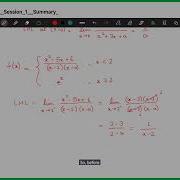 Maths 1 Week 7 Summary Live