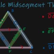 Triangle Midsegment Theorem All Properties In Less Than 3 Minutes