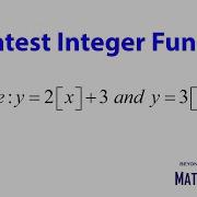 Greatest Integer Function Solved Example 4 Y 2 X 3 And Y 3 X 2
