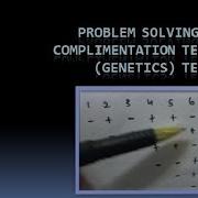 Problem Solving Based On Genetics Complimentation Test