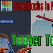 Create A Tinkercad Teeter Totter Using Codeblocks Some Slick Math