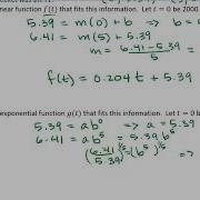 3 2 Comparing Exponential And Linear Functions Example 3
