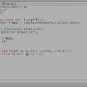 Objective C Programming Tutorial 36 Running The Brand New Point Program