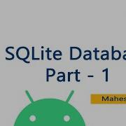 SQLite Database In Android Part1
