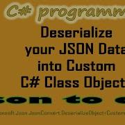 Deserialize JSON Data To Custom C Class Objects Using Newtonsoft