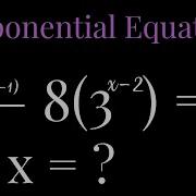 Exponential Equation Part 3