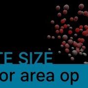 Color Area Op Byte Size