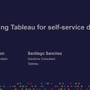 Embedding Tableau For Self Service Data Science
