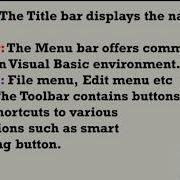 Class 8th Computer Chapter 6 Introduction To Visual Basic Part 1