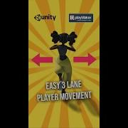 Super Easy 3 Lane Player Movement Using Unity With Playmaker Beginner Game Dev Tutorial Shorts