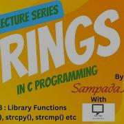 Strings Library Function Part 2 C Programming