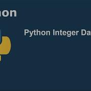 Python Integer Data Type
